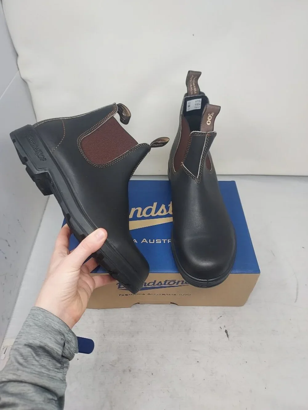 Blundstone 500 MENS Brown Chelsea Boot